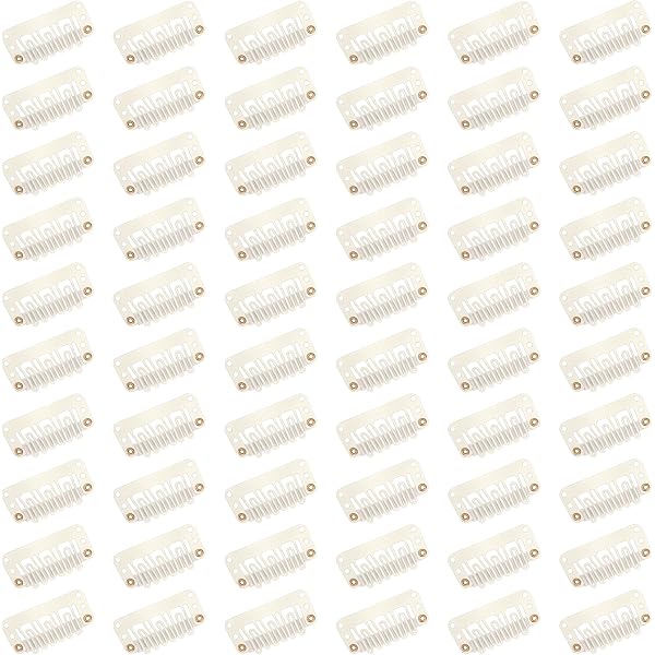 30 Stück U-förmige Perückenklammern, 33 Mm, Dunkelbraun – Haarteile, Haarverlängerungen & Perücken Sichern