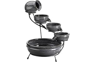 Altuna/Bikain - Ceramic Waterfall Black Aphrodite