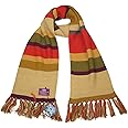 Doctor Who La sciarpa corta del quarto Dottore Tom Baker - Licenziatario ufficiale BBC LOVARZI