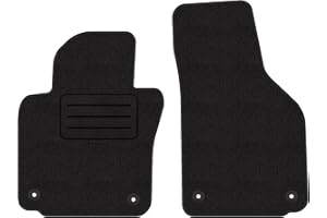MOBIL-FAN Welurowe dywaniki przednie do Skoda Yeti (2009-2017) - 2-częściowy - dokładnie dopasowane