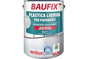 Baufix Plastica Liquida per Pavimenti, Grigio Luce, 5L