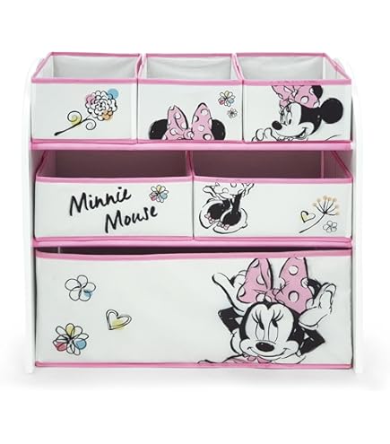 Set Tavolo E 2 Sedie Minnie Mouse - Legno Per Bambini, Design Colorato - Foto 9