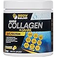 Body Builder Marine Collagen with Caviar - 270gm Lemonade flavour for Optimal Performance, Enhance Strength & Speed Up Recovery (30 servings)