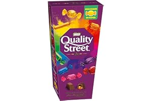 Quality Street - Assortiment Bonbons Chocolat et Caramel - Ballotin 265g