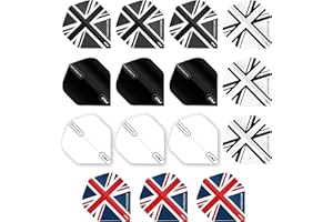 RED DRAGON Hardcore Selection Pack Extra Thick Standard Dart Flights