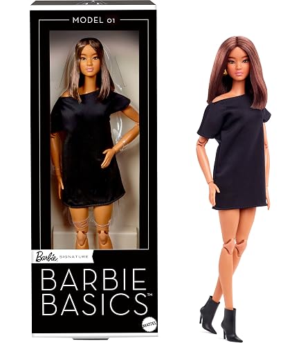 Barbie Fashion Model Collection Doll, Black Dress
