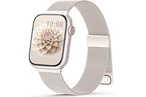 JIAMUS Ersatzarmband Kompatibel mit Apple Watch Armband 40mm 41mm 42mm 44mm 38mm 45mm 46mm 49 Damen Herren Einstellbar Magnetisch Metall Edelstahl Armbänder für iWatch SE Ultra Series 11 10 9 8 7 6 5 4 3 2 1