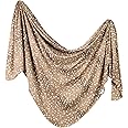 Copper Pearl Large Premium Knit Baby Swaddle Receiving Blanket Fawn