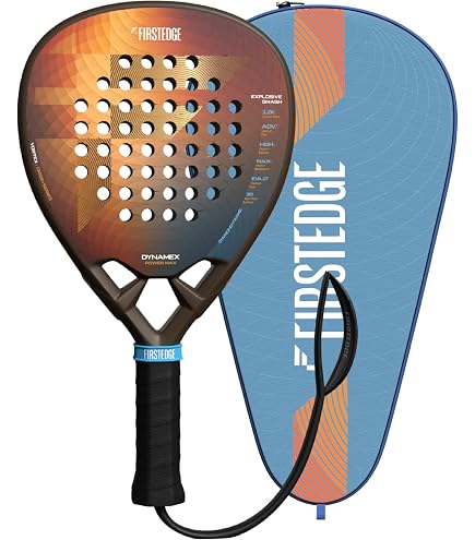 Dunlop Sports Aero-Star Team Padel Racket, Black/Red, 1 Racket