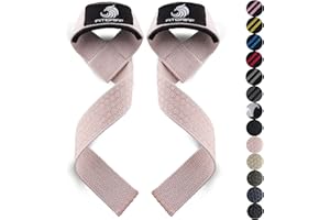 Fitgriff® Paski do podnoszenia ciężarów (wyściełane) do treningu siłowego, kulturystyki, fitnessu, martwego ciągu, dla kobiet i mężczyzn