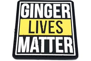 PATCH NATION Ginger Lives Matter Airsoft Klettverschluss PVC Flicken Patch