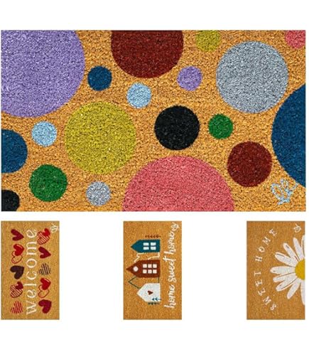 Zerbino In Cocco Siciliano Baroni Home - 70x40 Cm Dipinto A Mano | Per Esterno E Interno - Foto 12