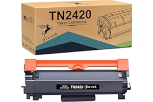 FITU WORK TN2420 Cartouche de Toner Compatible pour Brother TN-2420 TN2420 TN2410 pour MFC-L2710DW L2710DN L2710DN L2750DW DCP-L2510D L2530DW L2550DN HL-L2310D L2350DW L2370DN L2375DW (1 Noir)