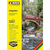 Noch® Easy Track® Mittelberg Kit de Construction de Voie Échelle 1:160 pour modélisme Trace N Modélisme Extensible et Flexible
