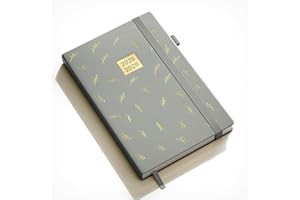 DeDe Bee Academic Diary 2025-2026 Week to View, A5 Mid Year Weekly Planner, 18Months Diary for Teacher, Students, Work& Home, July 2025 - December 2026 (Grey)