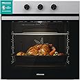 Hisense BI61111AX Forno Multifunzione Termoventilato, Cavità XXL 77L, 12 Funzioni, Pulizia Acqua Clean, Classe A, Timer di Fi