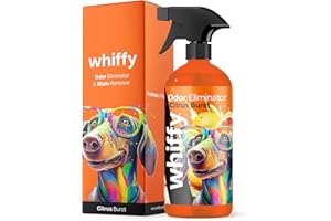Whiffy | 750ml | XL Pet Odor Eliminator - Orange/Citrus, for Home, Carpets, Furniture, and More - Cats & Dogs- 24oz