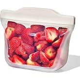 OXO Oat Snack Stand Up Silikon Yeniden Kullanılabilir &Ccedil;anta 12 oz, 1 EA
