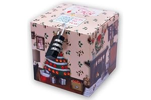 LOCKED ADVENTURES Rätselbox – Weihnachts-Edition – Escape Room Geschenkbox mit Rätsel & Schloss – Verpackung für Weihnachten, Geldgeschenke, Gutscheine & kleine Überraschungen