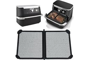 BAFEIL Ochrona przed pryskaniem do frytkownicy na gorące powietrze Ninja Foodi Flexdrawer 10,4 l, wielokrotnego użytku, silikonowa ochrona przed pryskaniem, akcesoria, ochrona spirali grzewczej i wentylatora