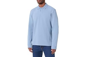 BOSS Herren Petempestolong Poloshirt aus Baumwoll-Mix mit Waffelstruktur