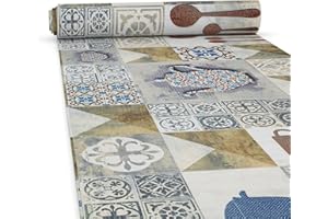 ‎ANRO ANRO Küchenteppich Küchenläufer Teppich Läufer Küche waschbar rutschfest Chicco Doro Abwaschbar 240 x 52cm