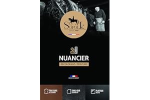 SOFOLK DEPUIS 1989 Sofolk - Nuancier pour Peinture Cuir, Simili-Cuir et Plastique - 97 Couleurs - 21 x 60 cm - Pour Choisir la Bonne Couleur