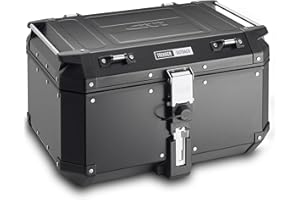 GIVI Trekker Outback 58 Top Case, schwarz/silber