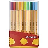 Fineliner - STABILO point 88 ColorParade of 20 Assorted Colours