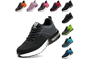 Baofular Scarpe Antinfortunistiche Uomo Donna Leggere Scarpe da Lavoro Comode Scarpe Sicurezza Antiscivolo Traspiranti