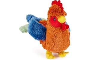 Zappi Co Peluche Douce Super de Collection en Peluche 15cm. Cadeaux Parfaits pour Nouveau-n (Le Coq)