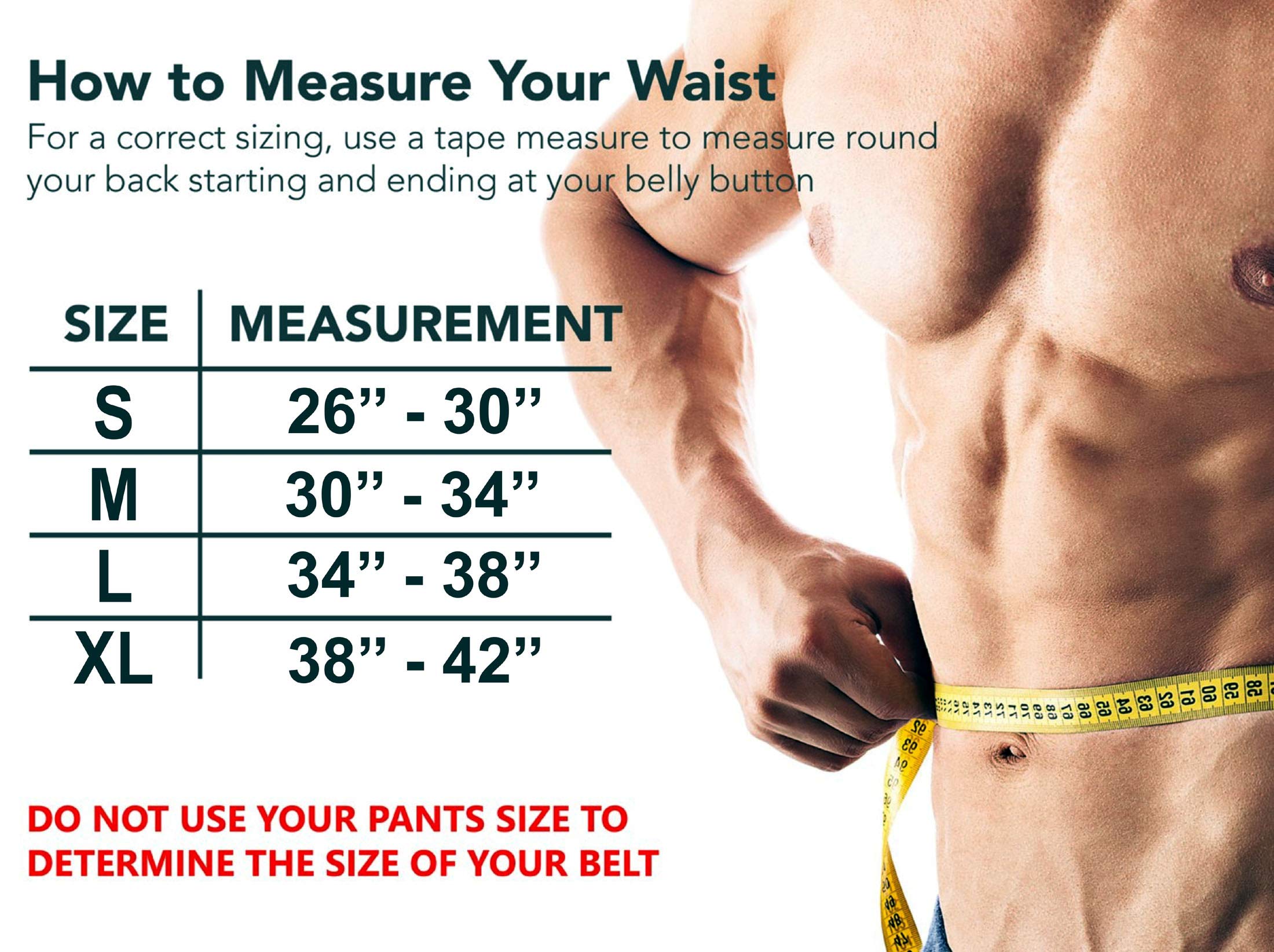 Waist belt for weightlifting Clearance