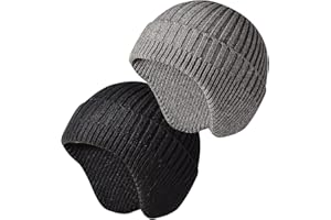 JFAN Gorro Hombre Invierno Gorras de Running para Hombres y Mujer Ropa para el Frio Extremo