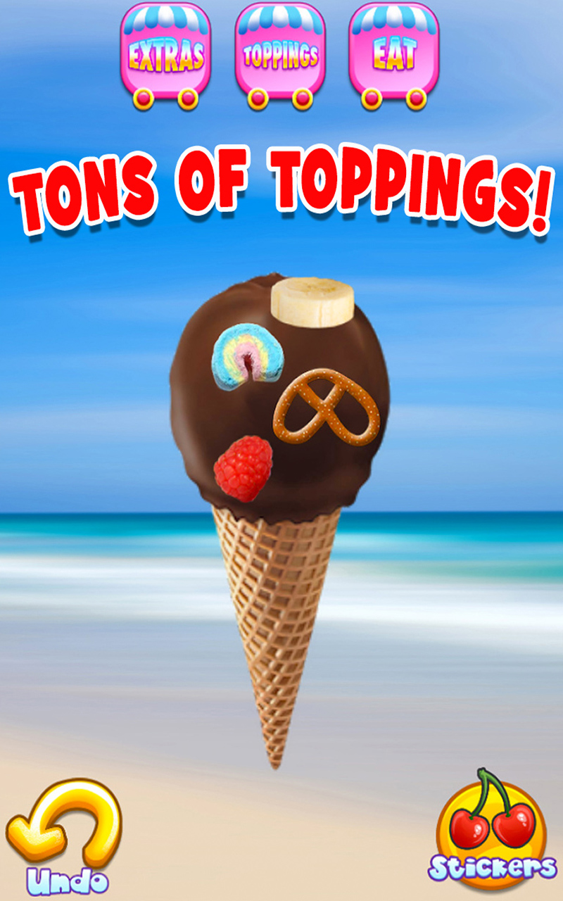 Frozen Ice Popsicles & Ice Cream Maker Kids Fun Dessert Maker Games