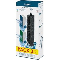 Aquarium Filterkartusche Für DaToo DTXP-03B – Mit Aktivkohle Und Filterwatte, 8,9 X 4,8 Cm, 4–6 Wochen Haltbar