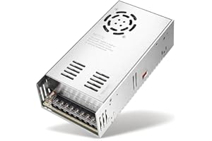 LightingWill 12V 30A 360W DC Universal Regulated Switching Power Supply, Converter AC 240V to DC 12V LED Power Adapter Transformer Driver for CCTV, LED Strip light, Radio, Computer Project