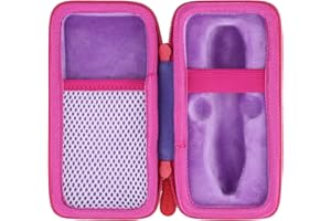 Aenllosi Funda de Almacenamiento Compatible con 3DOODLER- Essentials (2023) lápices 3D, Bolsa de Malla para Filamento para 3D y Cable USB (Sólo Funda, Morado)