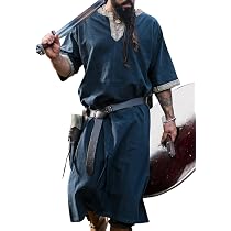 Leonardo Carbone Wikinger-Gürtel Elina – 100% Baumwolle, Verstellbar, Für LARP & Mittelalter-Events