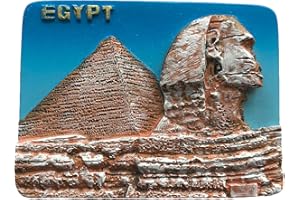 WEDARE MAGNET SOUVENIR Egitto 3D Piramide Frigo Magnete Turistico souvenir Viaggio Sticker, Egitto Frigorifero Magnete, Casa e Cucina Decorazione Collezione dalla Cina