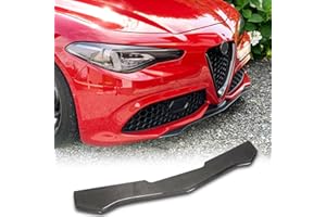 MCARCAR KIT adatto per Alfa Romeo Giulia Sport Berlina 2016-2020 Paraurti Anteriore Lip CF Factory Outlet In Fibra di Carbonio Spoiler Splitter Protector