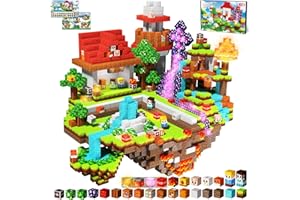 Magneverse Magnetic Blocks, Flashing Light 150Pcs Floating Grassland Portal Magnetic Building Blocks Cubes Tiles Stacking STEM Toys for Kids Boys Girls Ages 3 4 5 6 7 8 9 10 Christmas Birthday Gifts