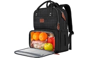 MATEIN Ryggsäck Damen med kylfack, Laptop Ryggsäck Damen 17,3 Tum