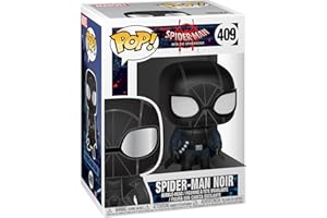 Funko 33978 POP Bobble: Marvel: Spider-Man: Into the Spider-Vere: Spider-Man Noir