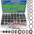 ZDBB 37 Size 3-in-1 Spigot Repair Washers & Hose Gasket & Faucet O-Rings Kit 1075 Pcs Universal Plumbing Rubber Washers Assortment Kit for Kitchen Faucet Outdoor Hose Bib Water Spigot Seal