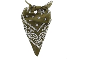 Zac's Alter Ego Bandana de cow-boy style rétro cachemire