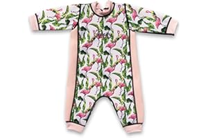 Aquajoy Warmsy – dwustronny kostium kąpielowy dla niemowląt klasy premium, wzór 2 w 1, bardzo ciepły niemowlę, niemowlę, noworodek i dzieci, kostium kąpielowy dla niemowląt, dla chłopca i dziewczynki, ciepły strój kąpielowy dla niemowląt