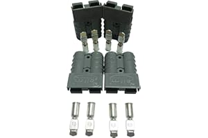 DENT-DE-LION Connettore per batteria da 50 A, connettore da 50 Amp, 600 V, per auto, furgoni, moto