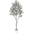 Artificial Olive Tree,150cm Olive Tree with Lifelike Olive Branches and Fruits,Lifelike Artificial Tree for Ramadan Decorations and Modern Home Decor indoor out door,Office.Perfect Housewarming Gift