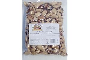 DRYFRUIT L'AGRESTE - NOCI SGUSCIATE DEL BRASILE - Confezione da 1 Kg sottovuoto ALTA QUALITA'