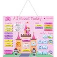 Jeu Pédagogique Mural Navaris 40x32cm - Apprentissage Jours/mois